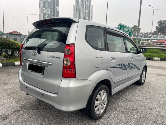 2011 Toyota AVANZA 1.5 G (A) NO PROCESSING FEES - 2