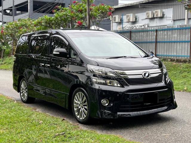 2014 Toyota VELLFIRE 2.4 Z GOLDEN E SERVICE RECORD - 1