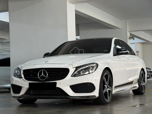 2015 MERCEDES BENZ C200 2.0 AMG(a)ROOF/POWER BOOT - 1