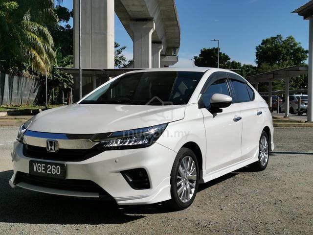 BIGSALE✅2021 Honda CITY 1.5 V Full Bodykit White - 5
