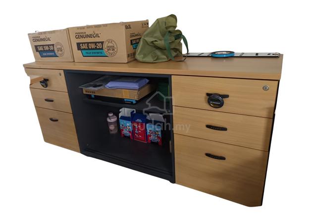 Wooden Multi Storage with Double 3-Stacks - photo 2 of 2