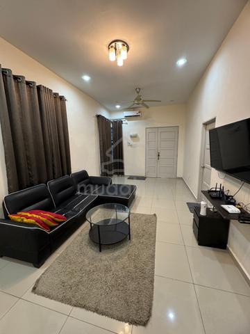 Tmn Jasin Perdana📍Fully Furnished Single Storey Terrace House 4B2B 1