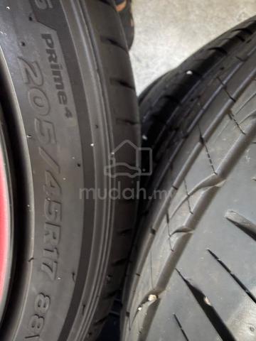Tayar 205/45/17 hankook prime bunga 95% (2025) - photo 4 of 4