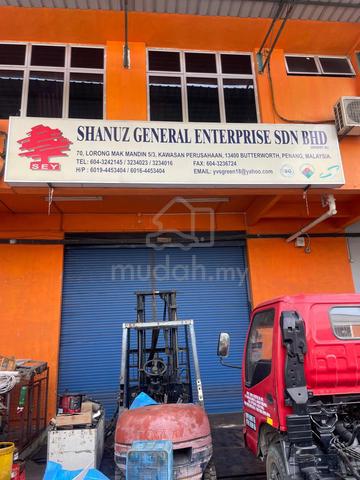 Warehouse / Factory for Rent – 2,400 sq.ft @ Mak Mandin, Penang 1