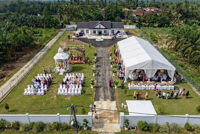 NICE Huge Land Event Space Single Storey Bungalow Alor Gajah Simpang 4 1