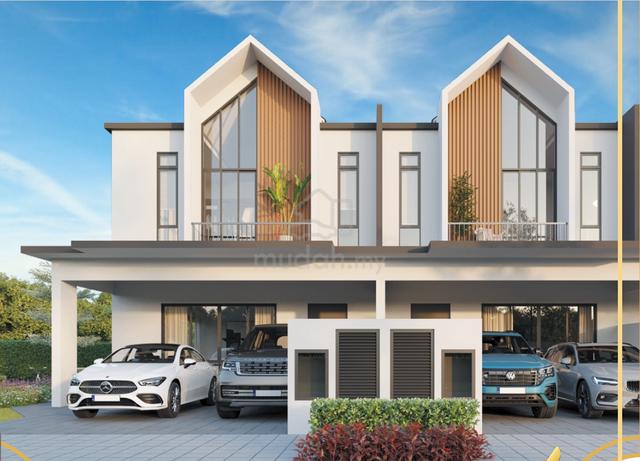 Full Loan Kulai Double Storey Corner 24’ 𝘅 75’ + 20' Extra Land 1