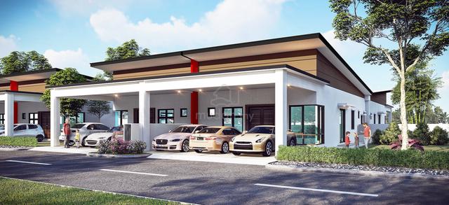 36'x70' Freehold Single Storey Cluster House, Taman Desa Bertam 1