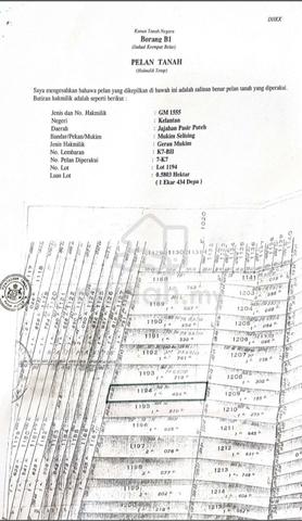 Tanah Utk Dijual 1