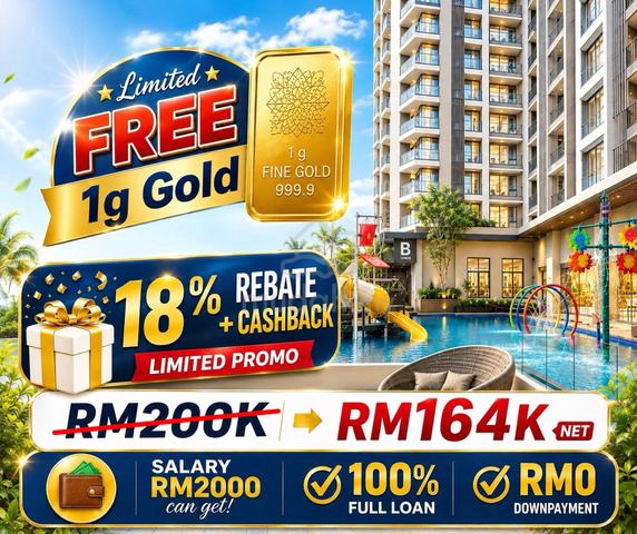 Meru CashBack RM36K➕FREE Gold (Last 3) 1