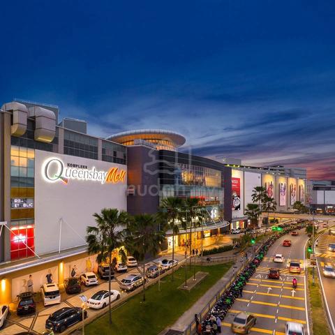 Queensbay Mall ground floor shop lot for rent 1