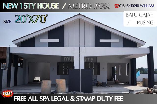 New Pusing 1 Sty House/Beside Main Road,Easy Access to Pusing&Lahat,✅ 1