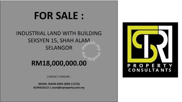Commercial Industrial Land With Building Frontage Seksyen 15 Shah Alam 3