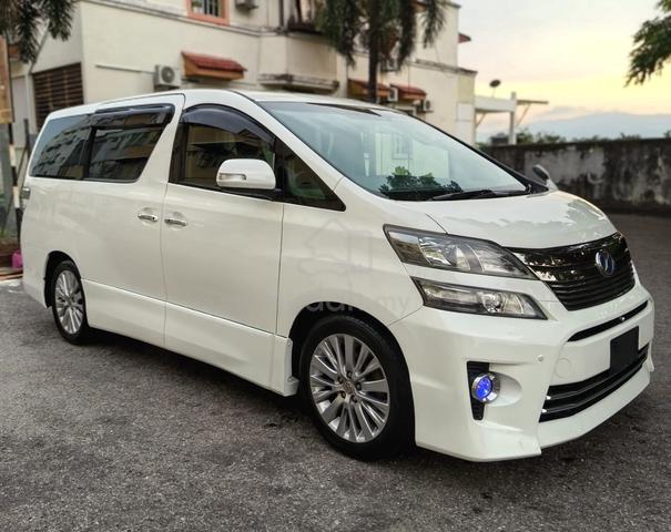 2012 Toyota VELLFIRE 2.4 Z G-EDITION CAN F/LOAN - 1