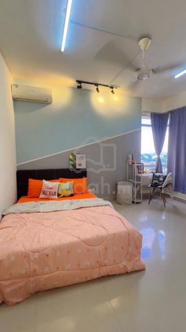 Medium Room at Prima U1 Condominium,Zero Depsoit Nice room Fully Furni 1