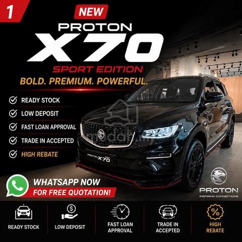 X70 Cash Rebate Dan Trade In Tertinggi FAST STOCK - 1