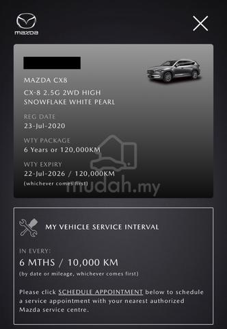 MAZDA CX-8 HIGH 2.5 (a) MAZDA FREE SERVICE 120K KM - 3