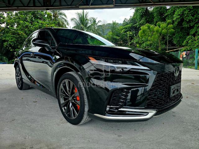 Black Interior, 6AA, 2025 Lexus RX350 2.4 F SPORT - 3