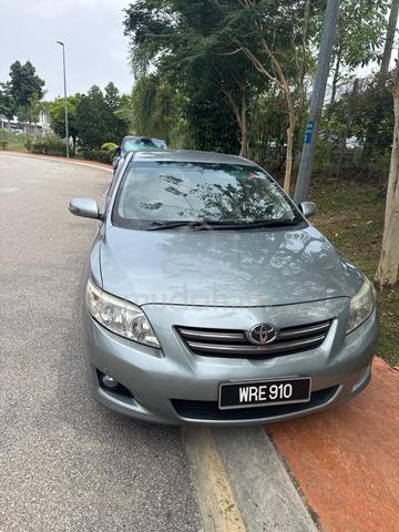 2008 Toyota COROLLA 1.8 ALTIS G MY08 E140 (A) - 2