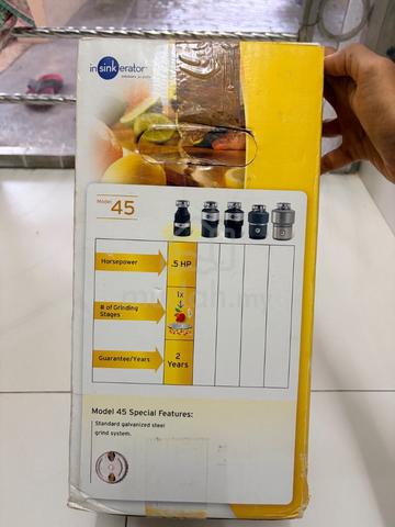 InSinkErator Model 45 Food Waste Disposer - photo 3 of 5