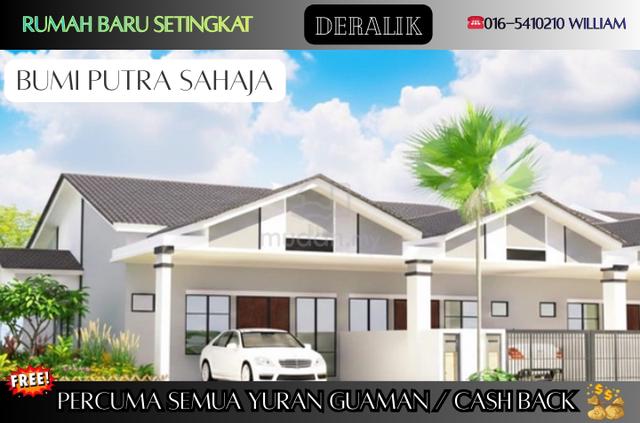 Rumah Baru Teres Setingkat /Harga rendah,strategic lokasi, 1