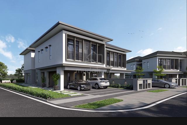 Brand new 2 storey semi-detached home in BK8, Anggun Villa 1 1