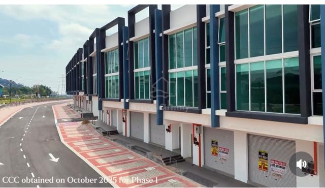 3 storey shop lot Skywiz Business Centre at Ayer Keroh Melaka for Rent 1