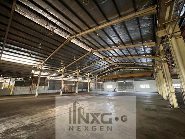 FACING MAIN ROAD!! Sasaran Jeram Detached Factory 3 Acres With Office 1