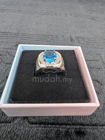 Cincin Permata Blue Topaz - photo 2 of 5