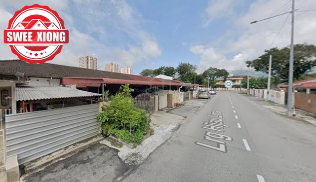DOUBLE 2 STY TERRACE LORONG HIJAU 3300sf JELUTONG CORNER LANDED JALAN 1