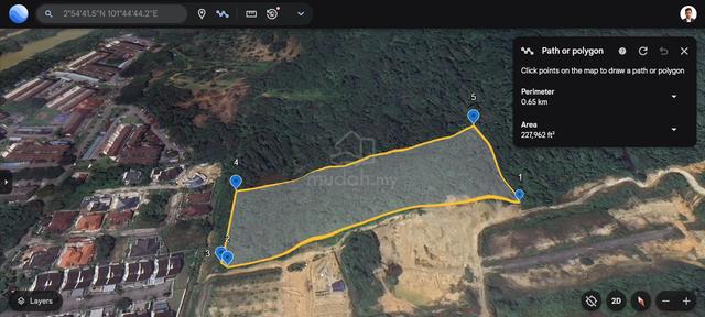 Tanah 5 Ekar RM45 Kaki Persegi Zoning Bangunan Desa Sentosa 2