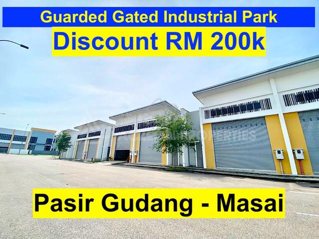 800k Link Factory @ Pasir Gudang Iskandar Halal Park Near Kota Masai