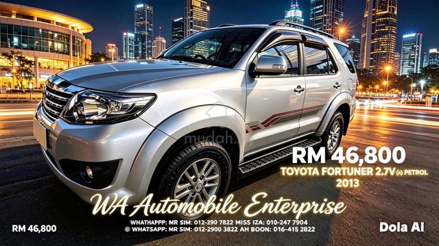 2013 Toyota FORTUNER 2.7 V (A) petrol - 1