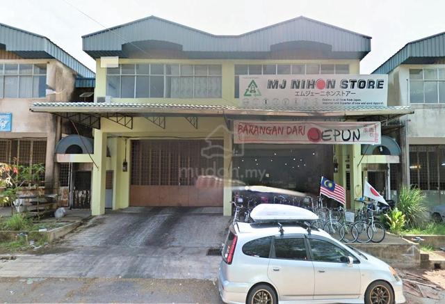 For Sale –1.5 Storey Terrace Factorywork Shop Indera Mahkota 1