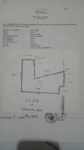Tanah Untuk Dijualโ MUKIM SENGGANG, KUALA KANGSAR, PERAK ๐ฟ 1