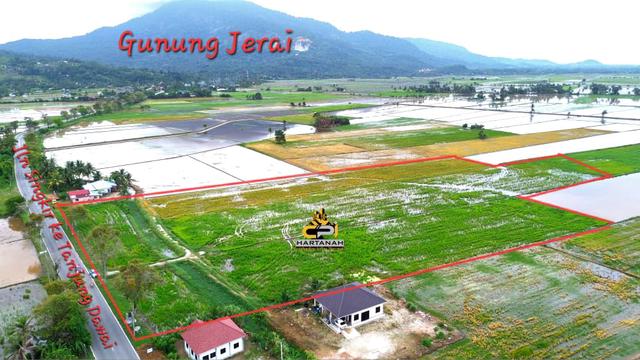 Tanah Bendang View Gunung Jerai di Yan 1