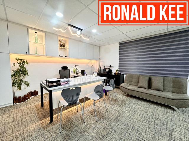 Jelutong Office Fully Renovated 1400sqft Jalan Perak 4 Aircond 1