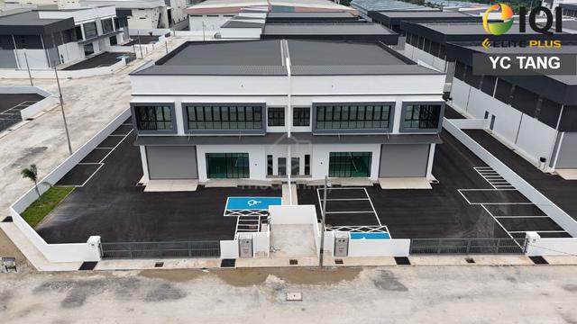 Corner Semi-Detached Factory for Rent at IKS Bukit Minyak |200 AMP 1