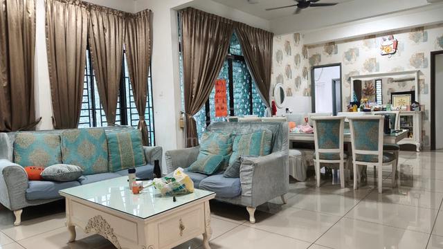 Adda height, Jb, Double Storey Cluster, End lot, furnished, gng 1