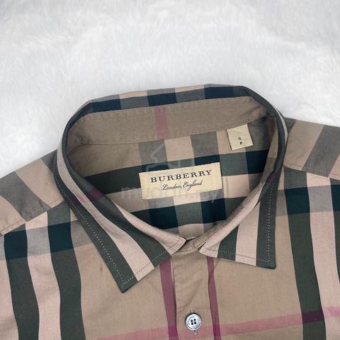 Burberry nelson dark brown pebbled colour shirt - photo 3 of 4