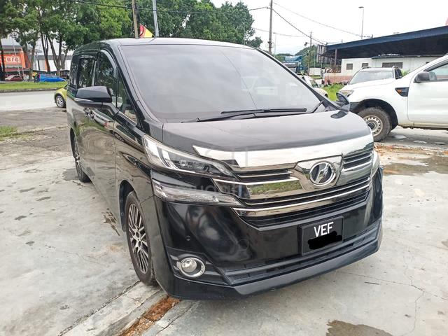 2017 Toyota VELLFIRE 2.5 ZG (A) 7 SEATER 2 P/DOOR - 2
