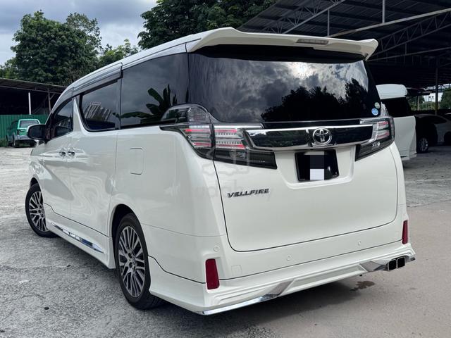 2016 Toyota VELLFIRE 2.5 ZG (A) LOAN KEDAI / MPV - 2