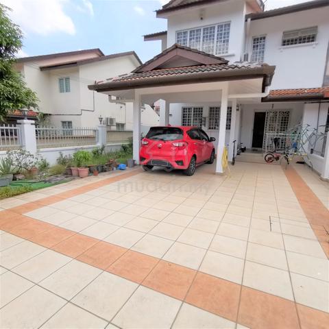 near Taman Equine ✅ End Lot ✅ 24 x 75 ➕5' extra land - Lestari Perdana 1