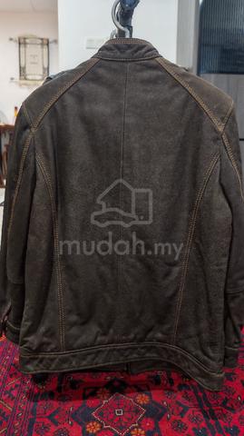 Genuine Leather Jacket MODAPELLE (Brown/Vintage St - photo 2 of 3
