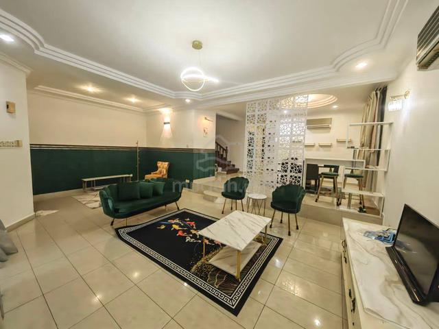 Jalan Layang @ Perling, Semi-D, Renovated, Full Furnish,Good Condition 1