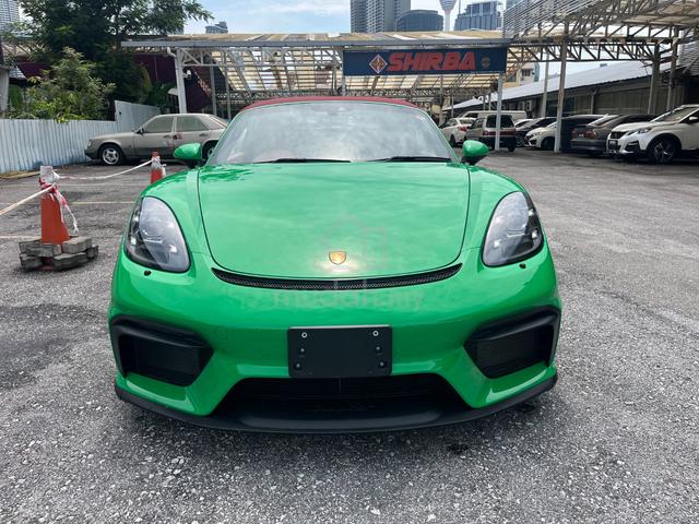 2021 Porsche 718 4.0 SPYDER (M) Ready Unit - 2