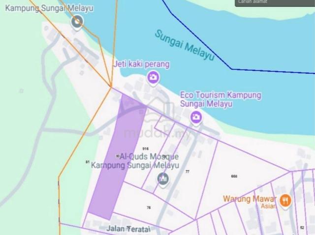 Kampung Sungai Melayu / Nusajaya / Tanah untuk Dijual 1