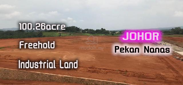 Johor Pekan Nanas 100acre Freehold Light & Medium Industrial Land 1