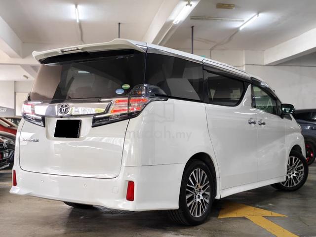 2016/17 Toyota VELLFIRE 2.5 ZG PILOTSEAT PWR BOOT - 2