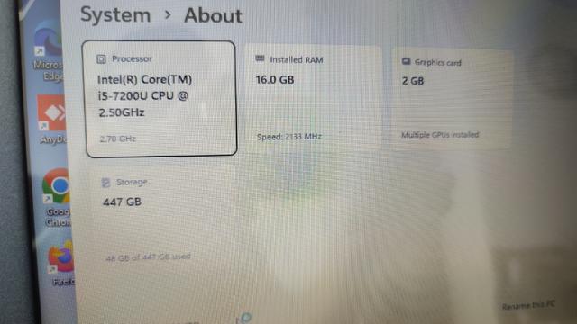 Dell Inspiron I5GEN 7  - photo 3 of 5