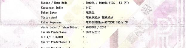 CASH OTR 2010 Toyota VIOS 1.5 DUGONG (A)SIAP SEMUA - 2